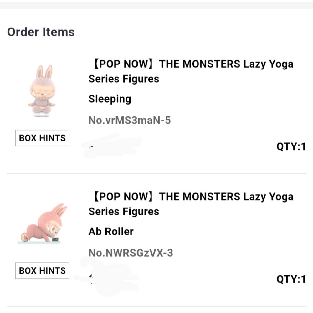 new unopened lazy yoga labubu figure AB ROLLER - Picture 2 of 9